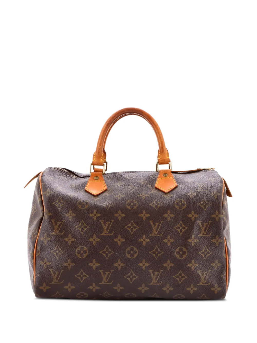 Louis Vuitton Pre-Owned Speedy Handbag Monogram Canvas 30 satchel - Marrone