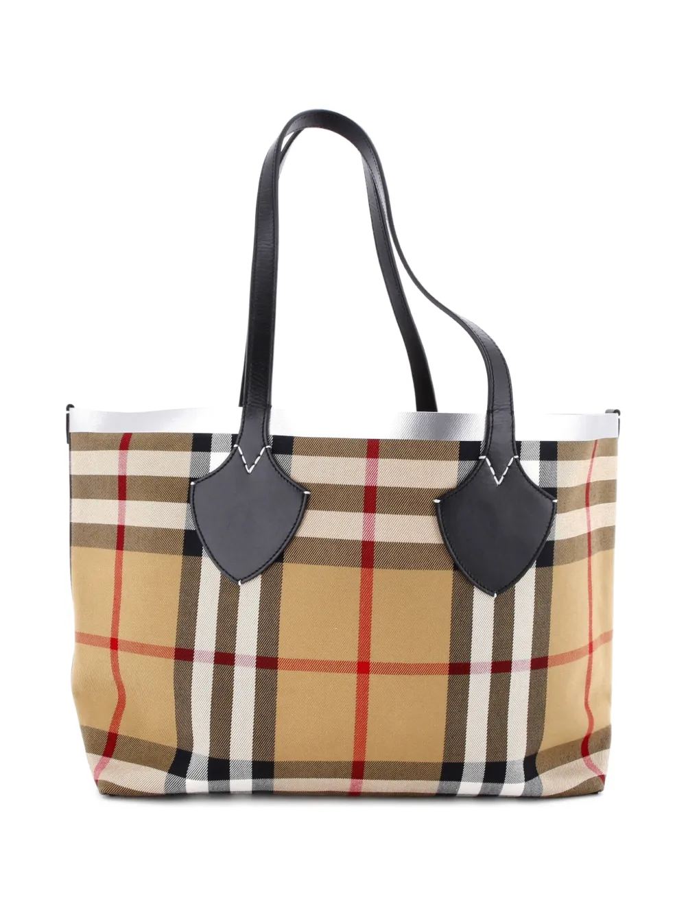 Burberry Pre-Owned Reversible Giant Vintage Check Canvas Large tote bag | Estilos de archivo | Image 2