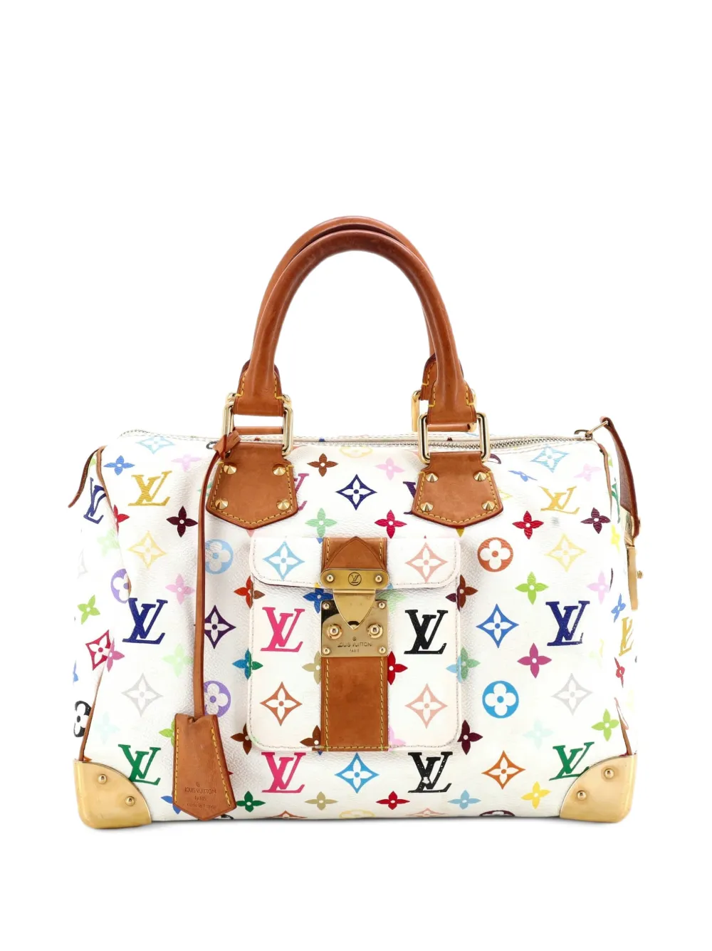 Louis Vuitton Pre-Owned Speedy Handbag Monogram Multicolor 30 satchel - Multicolore