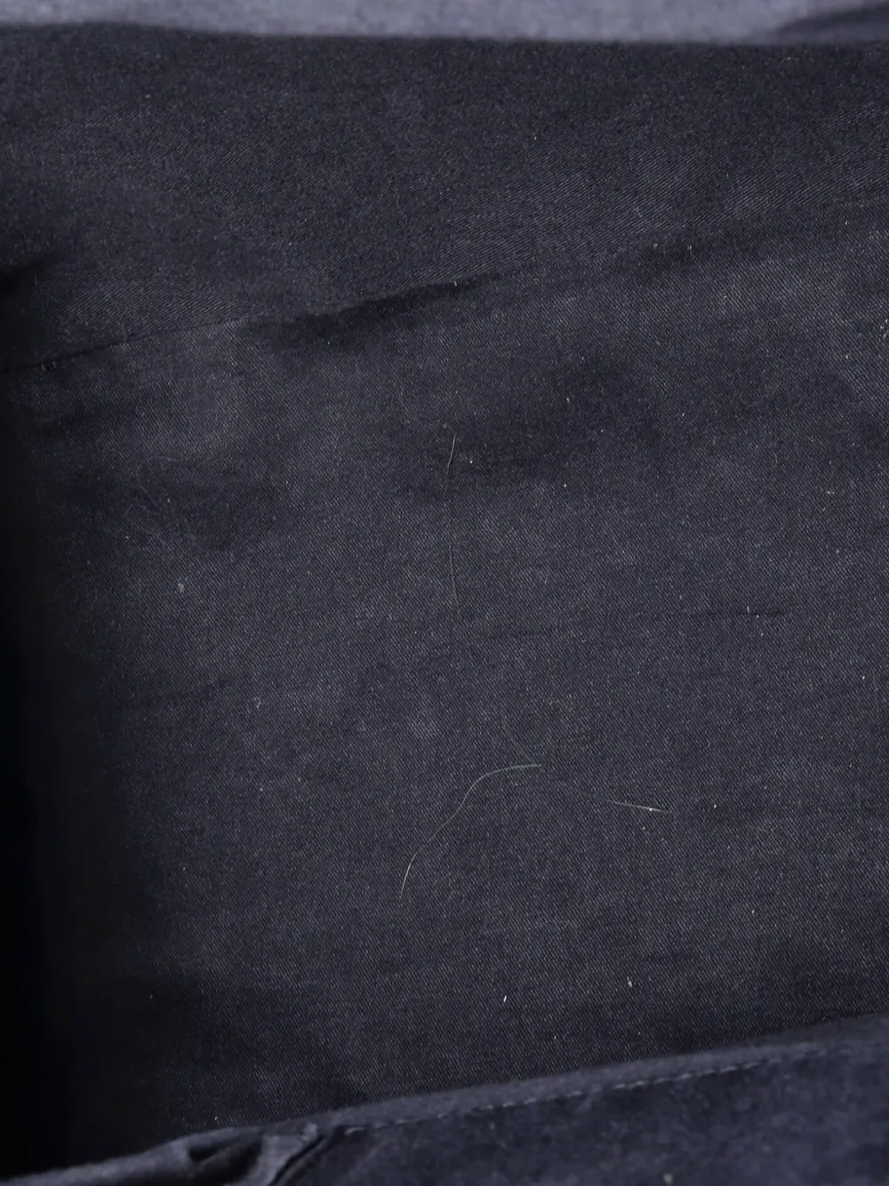 Pre-owned Givenchy Nightingale Embossed Leather Large Satchel In Black