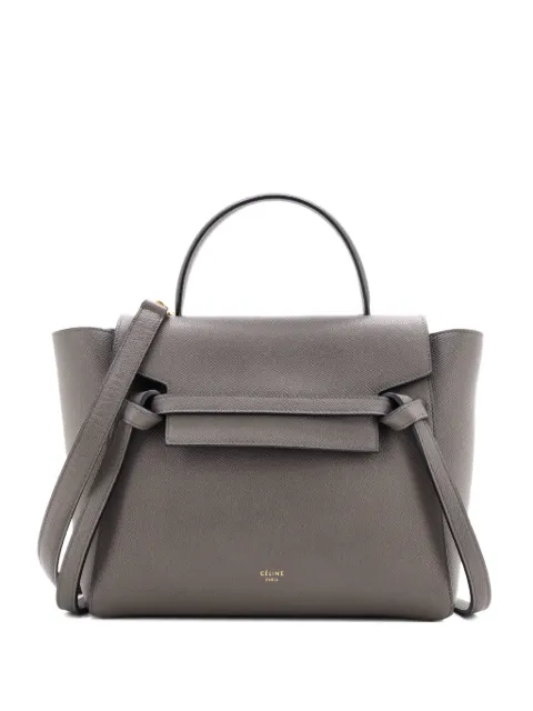 Celine Pre-Owned Belt Bag Textured Leather Micro satchel