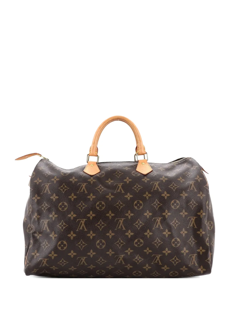 Louis Vuitton Pre-Owned Speedy Handbag Monogram Canvas 40 satchel - Marrone