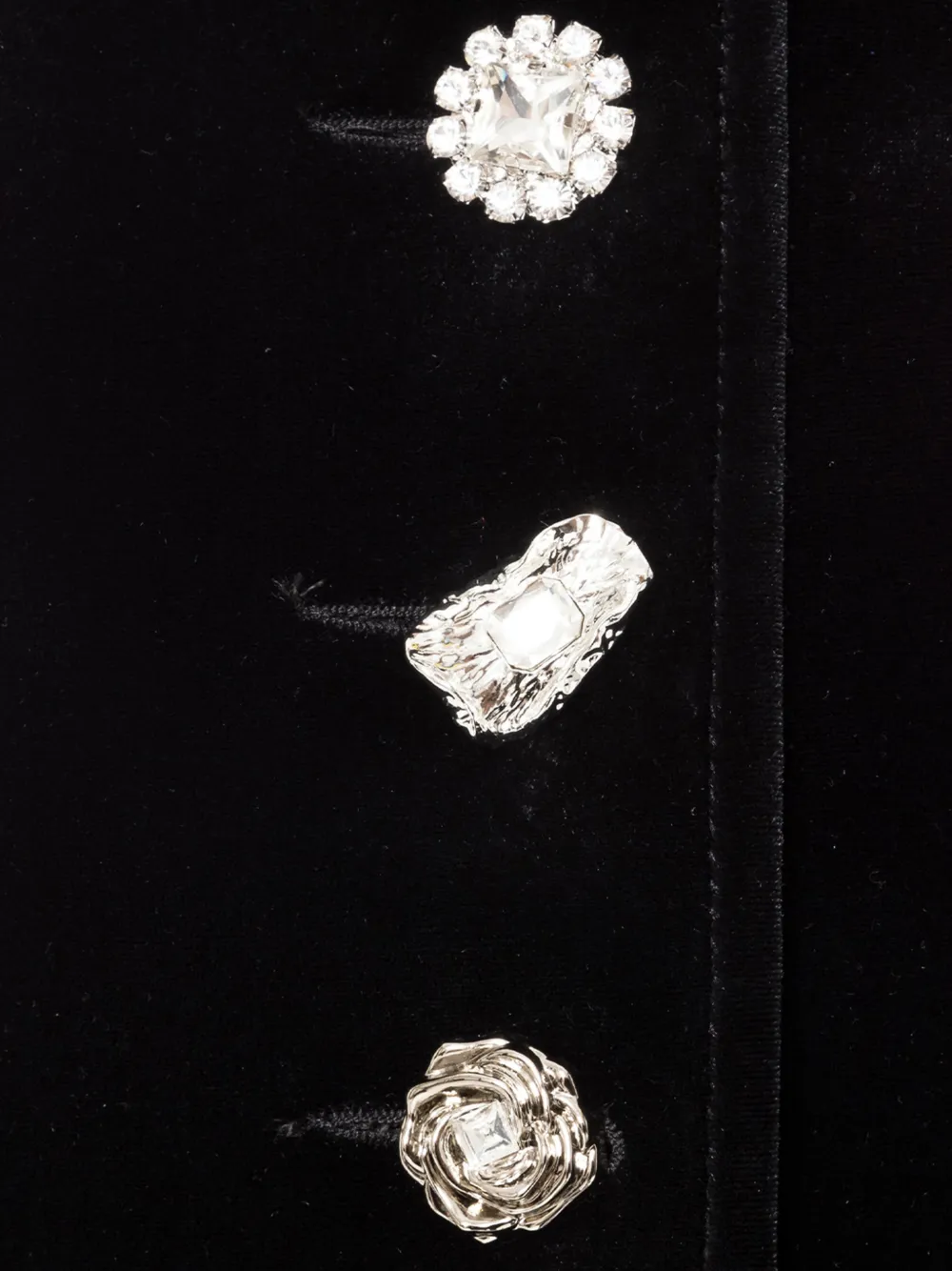 Jewel-Buttons Jacket