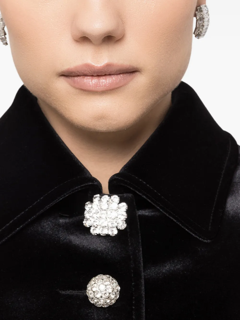 Jewel-Buttons Jacket