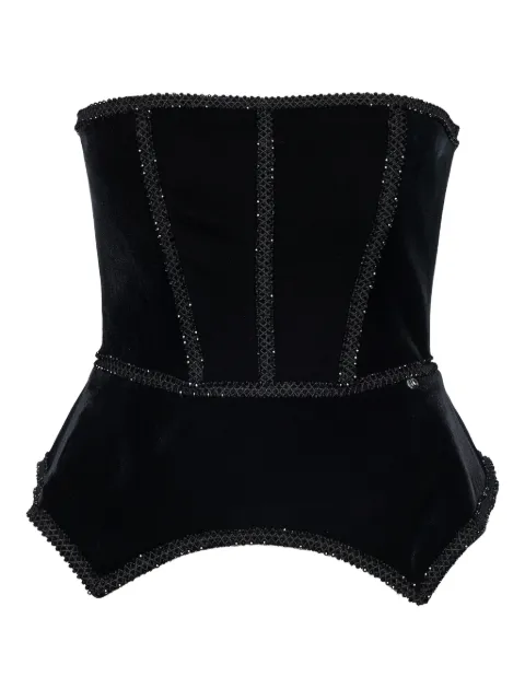 NISSA embellished corset top