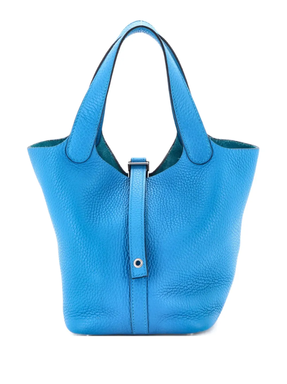 Hermès Pre-Owned Picotin Lock Bag Clemence PM bucket bag | Blue | Image 1