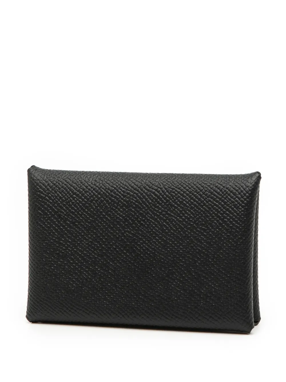 Hermès Pre-Owned 2023 Epsom Calvi card holder | negro | Image 1