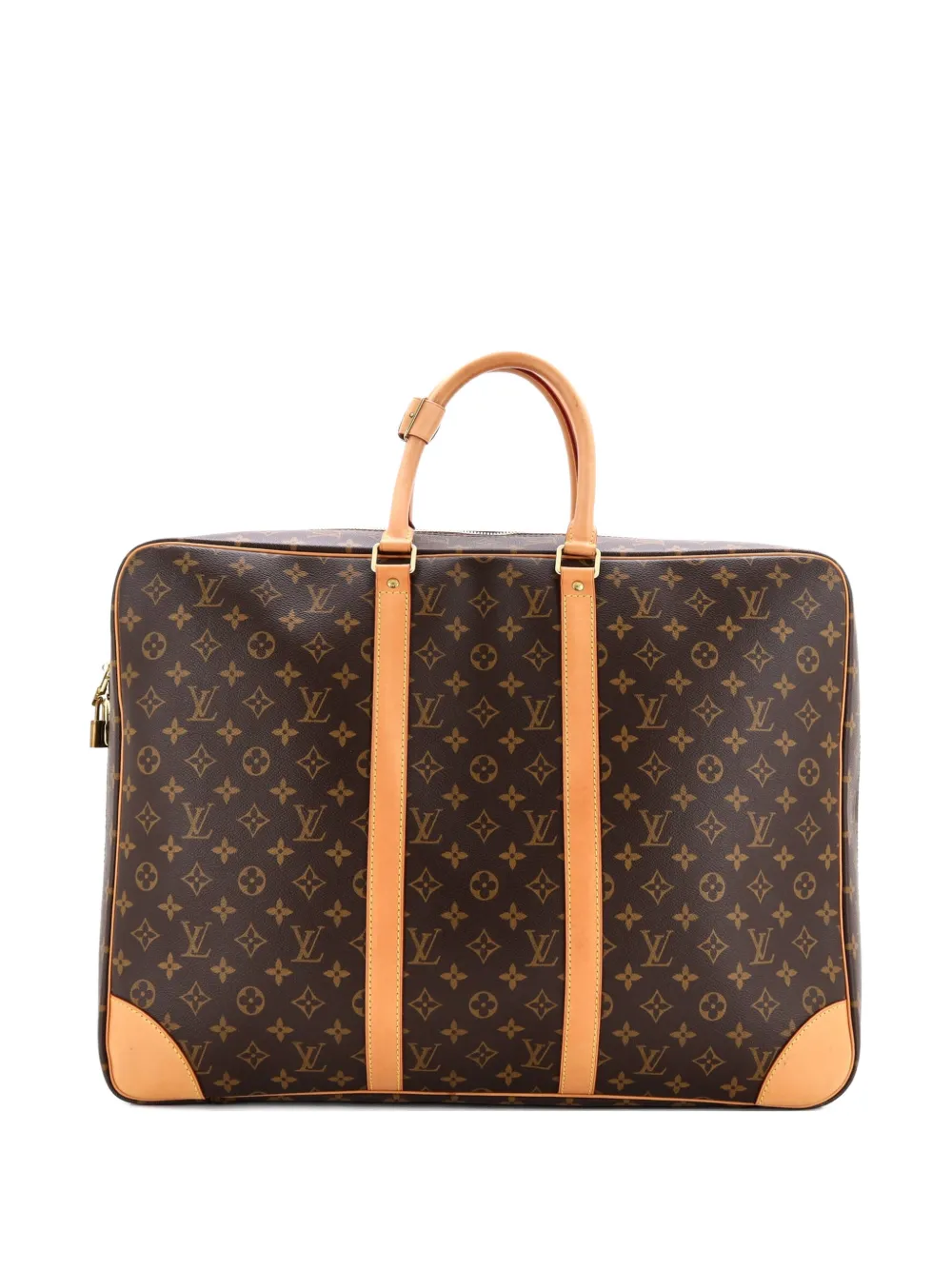 Louis Vuitton Pre-Owned Sirius Handbag Monogram Canvas 55 satchel - Marrone
