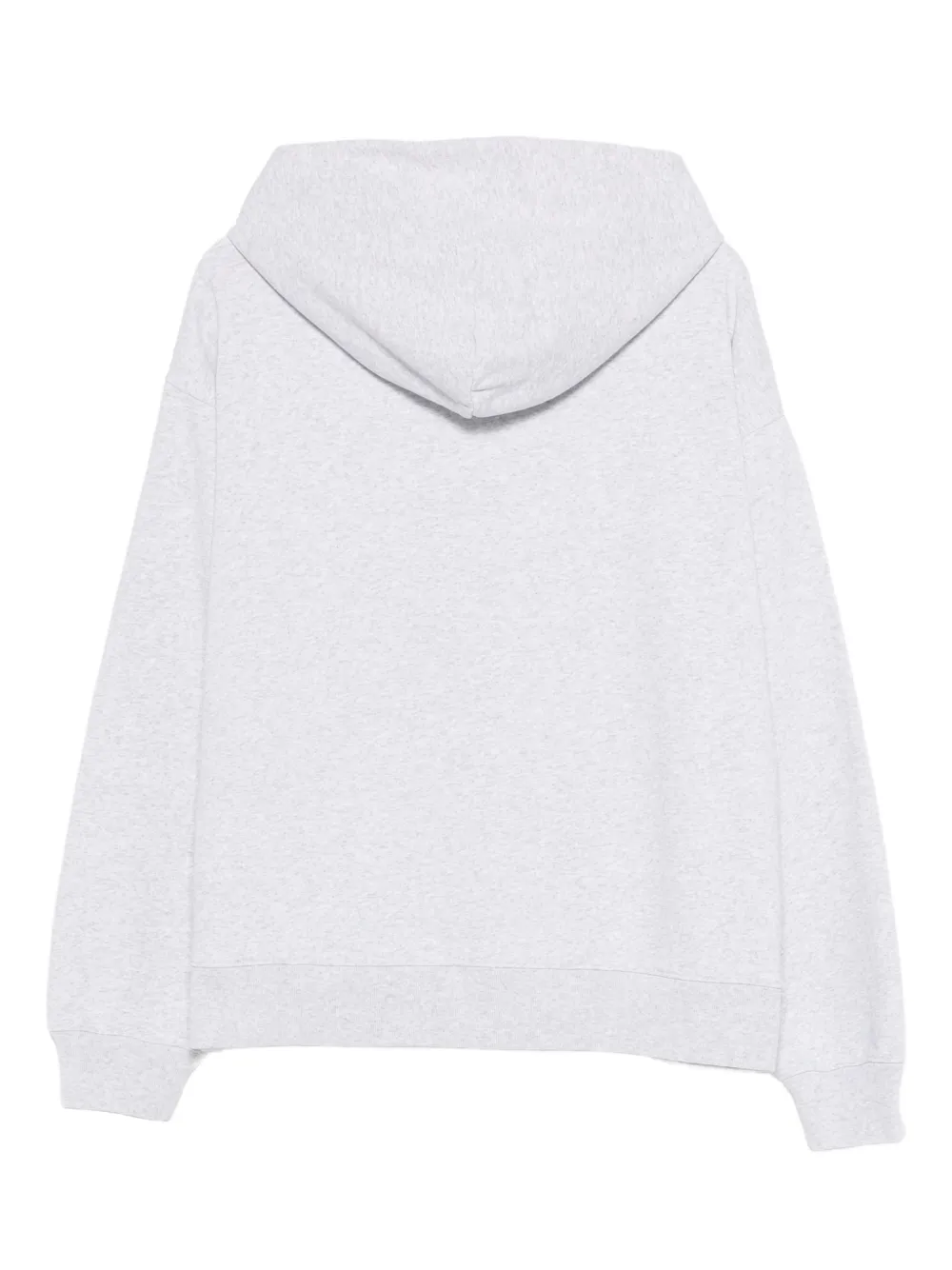 Sporty And Rich Zip-up Hoodie In White