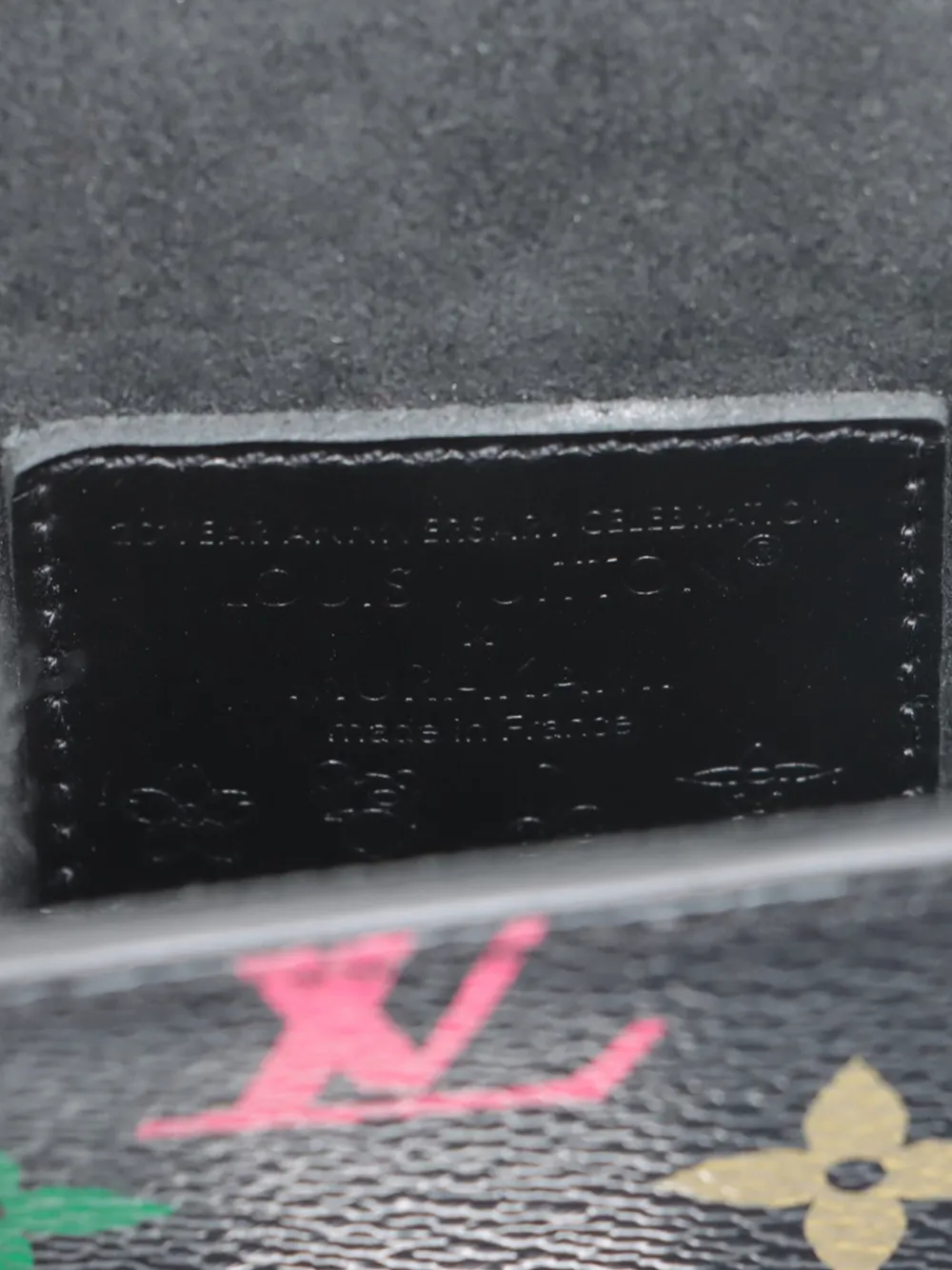 Pre-owned Louis Vuitton 2021-2025 Takashi Murakami Monogram Multicolore Metis Phone Pouch Crossbody Bag In Black