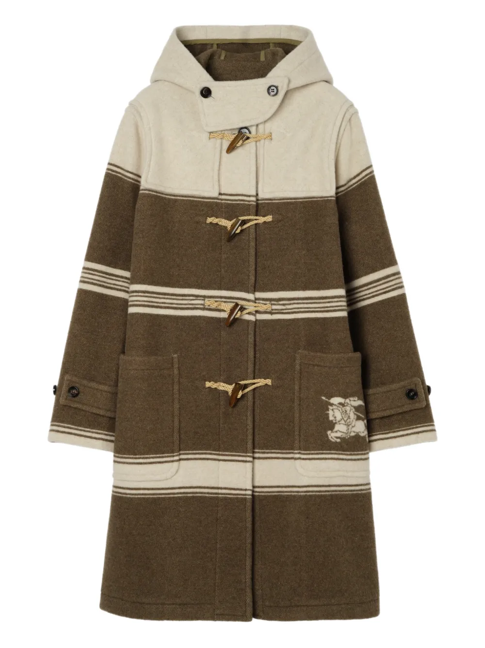 Burberry Montgomery a righe - Marrone