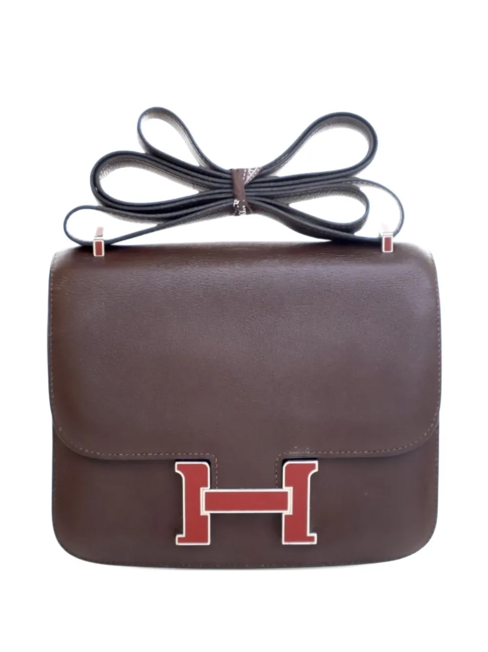 Hermès Pre-Owned 2013 Mini Swift Verso Constance 18 crossbody bag | rouge | Image 1