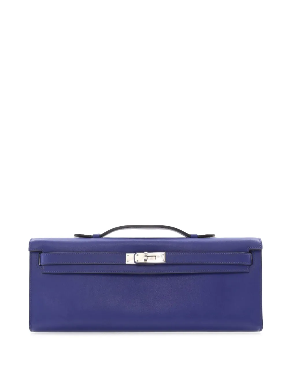 Hermès Pre-Owned 2011 Swift Kelly Cut clutch bag | azul | Image 1