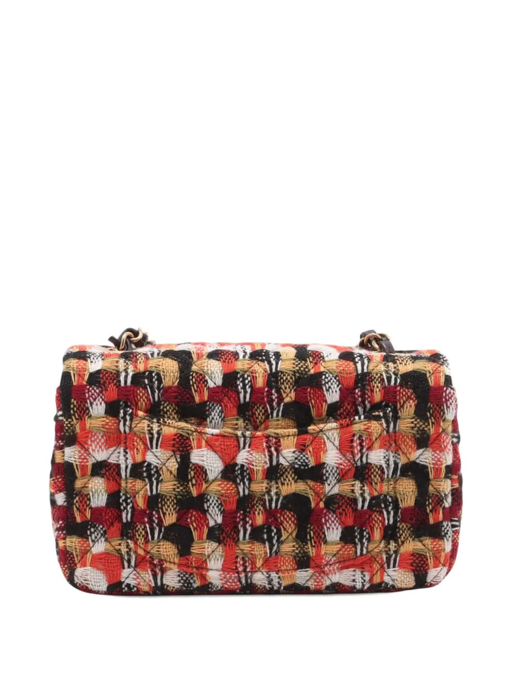 CHANEL Pre-Owned 2021-2025 Mini Rectangular Classic Tweed Single Flap crossbody bag | Estilos de archivo | Image 2