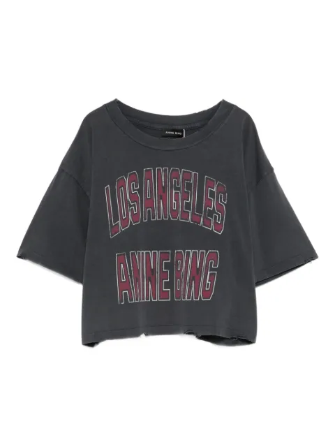 ANINE BING Johnny logo T-shirt