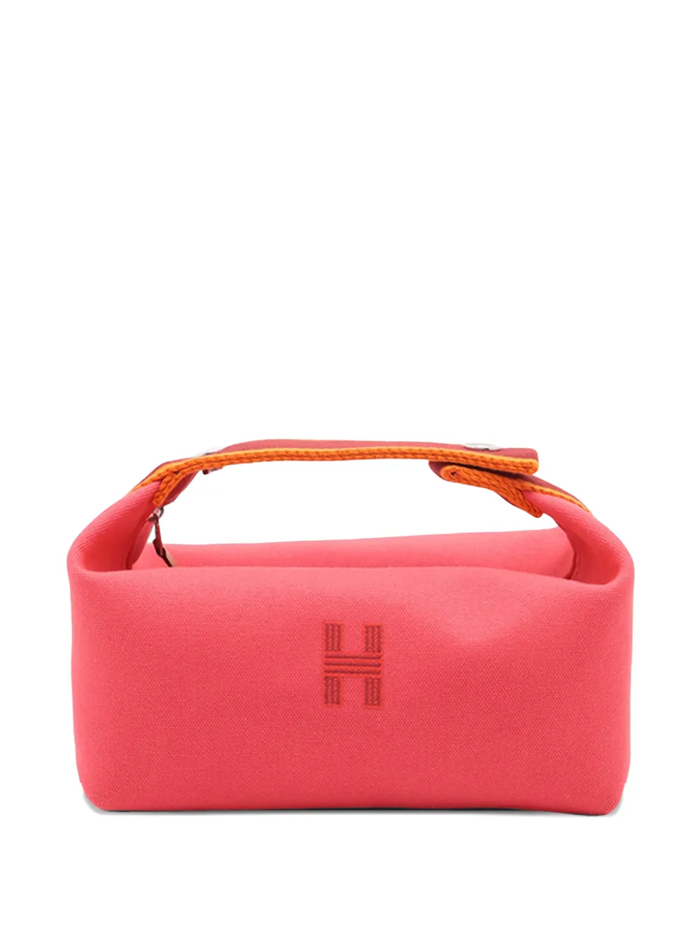 Hermès Pre-Owned 2020-2025 Small Canvas Bride A Brac Case vanity bag | rosado | Image 1