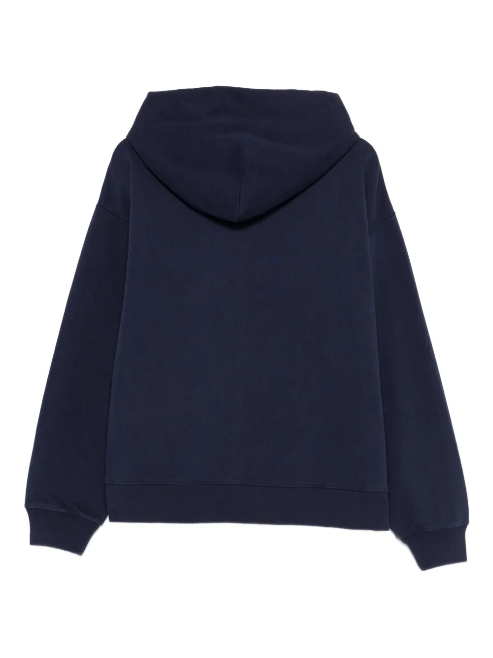 Sporty And Rich Zip-up Hoodie In Blue