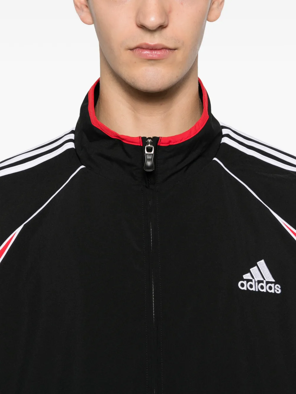 adidas Jack met gestreept detail Zwart