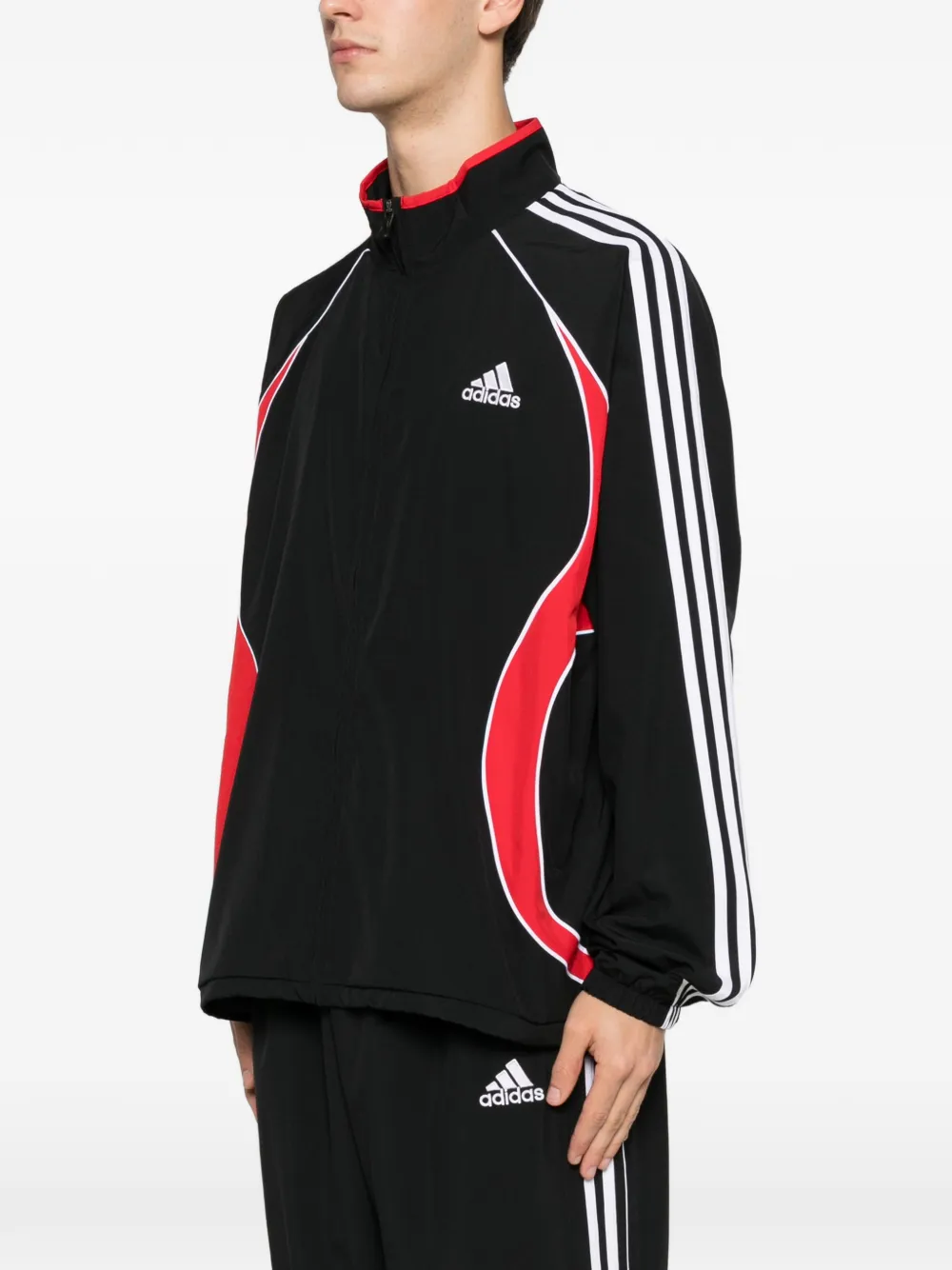 adidas Jack met gestreept detail Zwart