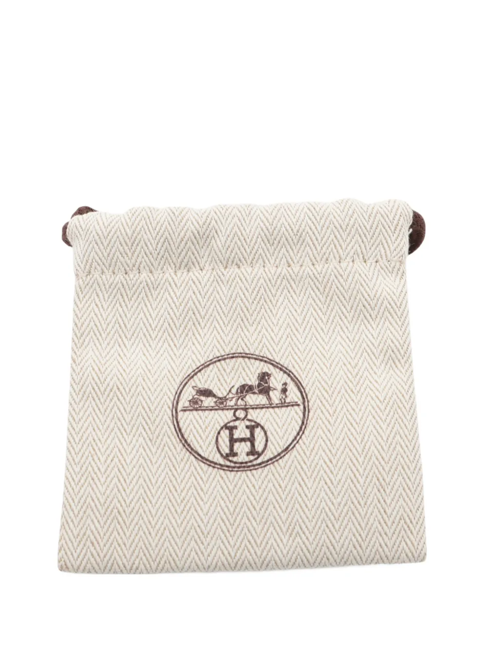 Pre-owned Hermes 2021 Canvas Cityslide Belt Bag In Brown