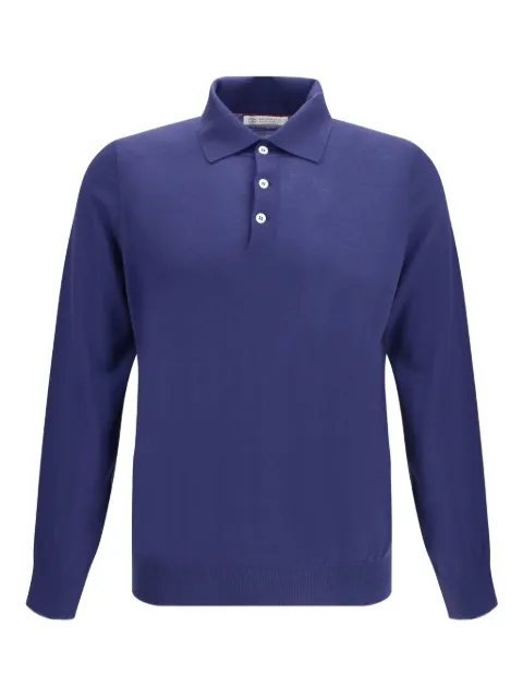 Brunello Cucinelli buttoned polo shirt