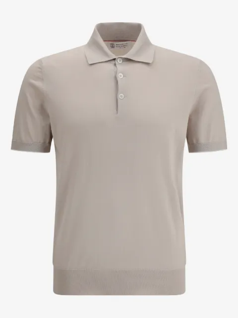 Brunello Cucinelli short-sleeve polo shirt