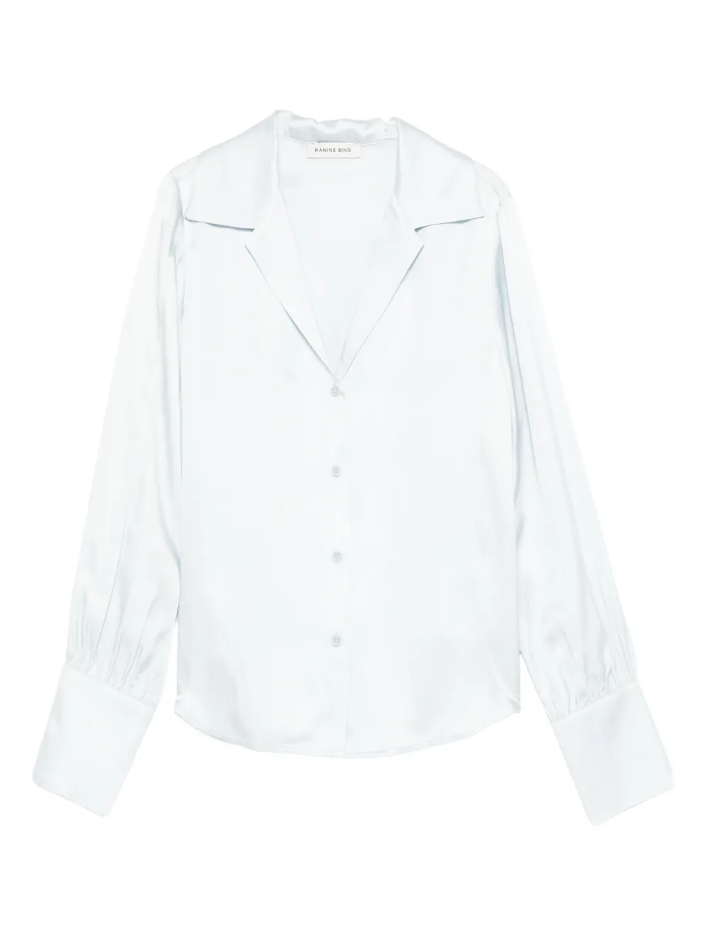 ANINE BING Bethany buttoned shirt | azul | Image 1