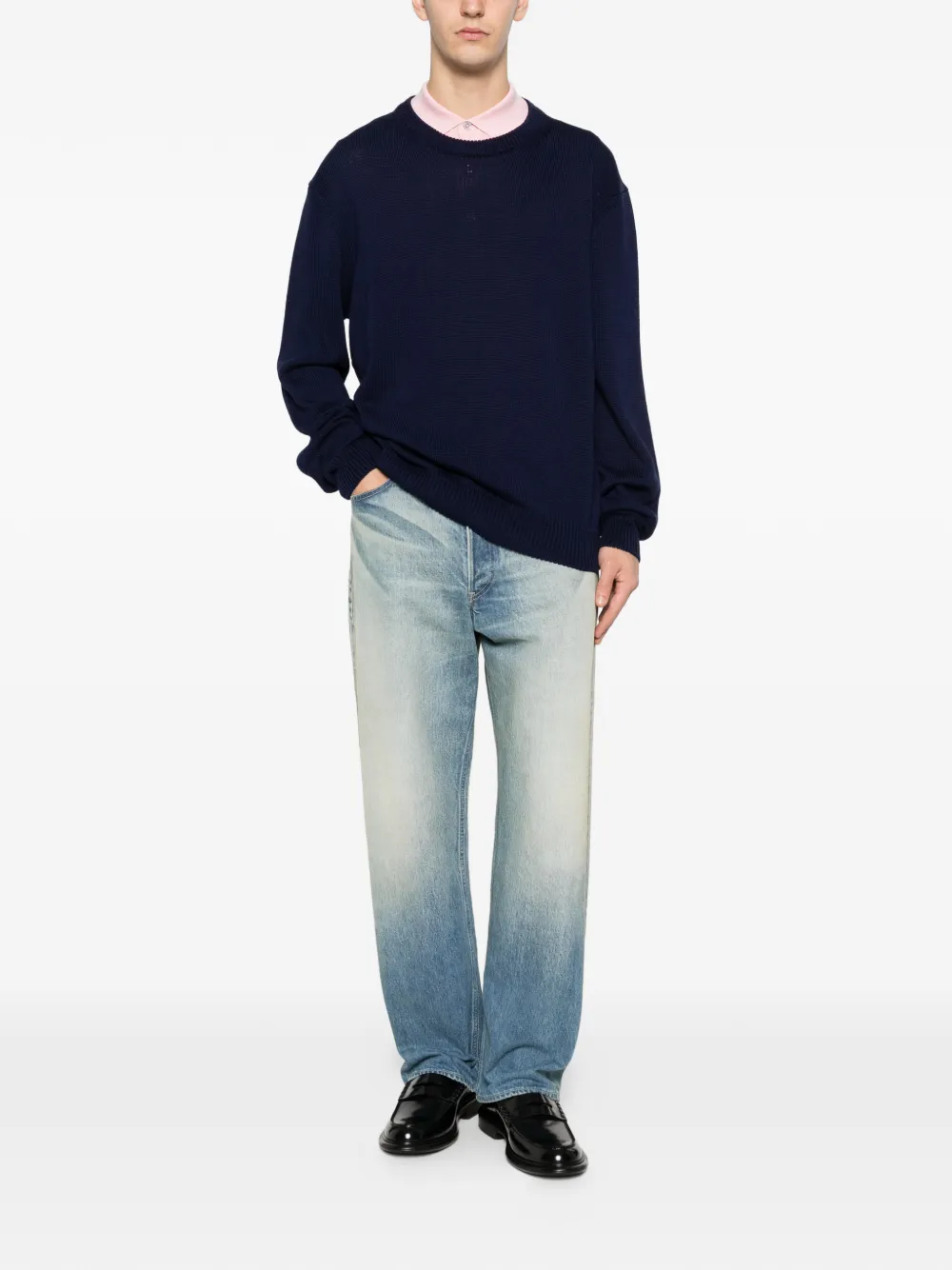 TOM FORD crew-neck sweater - Blauw