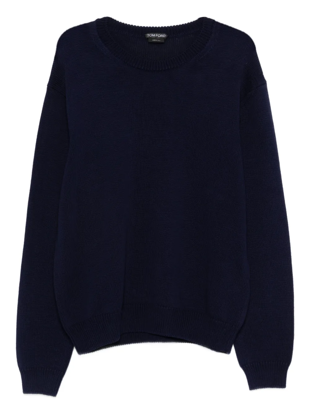 TOM FORD crew-neck sweater - Blue