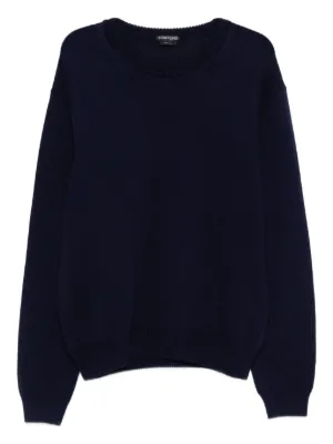 Balenciaga クルーネック セーター | ブルー | FARFETCH JP