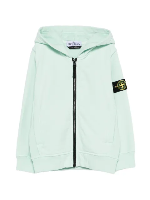 Stone Island Junior zip-up hoodie