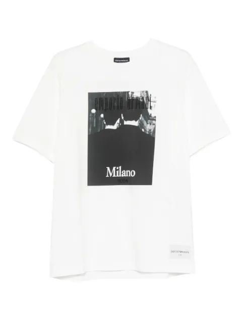 Emporio Armani graphic-print T-shirt