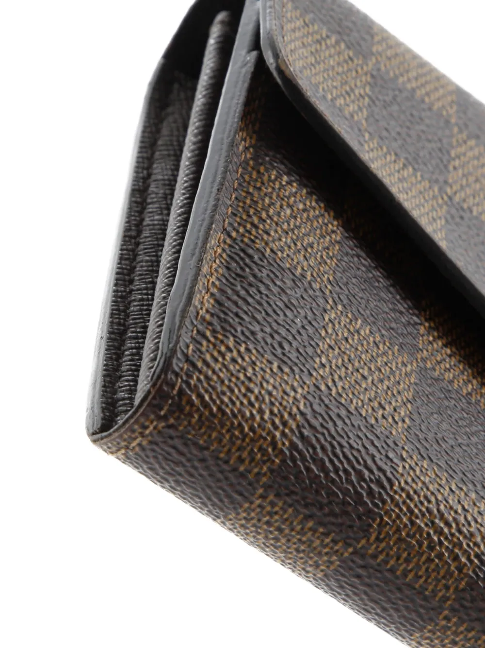 LOUIS VUITTON Pre-owned Sarah Wallet Nm Damier Small Wallets In Brown