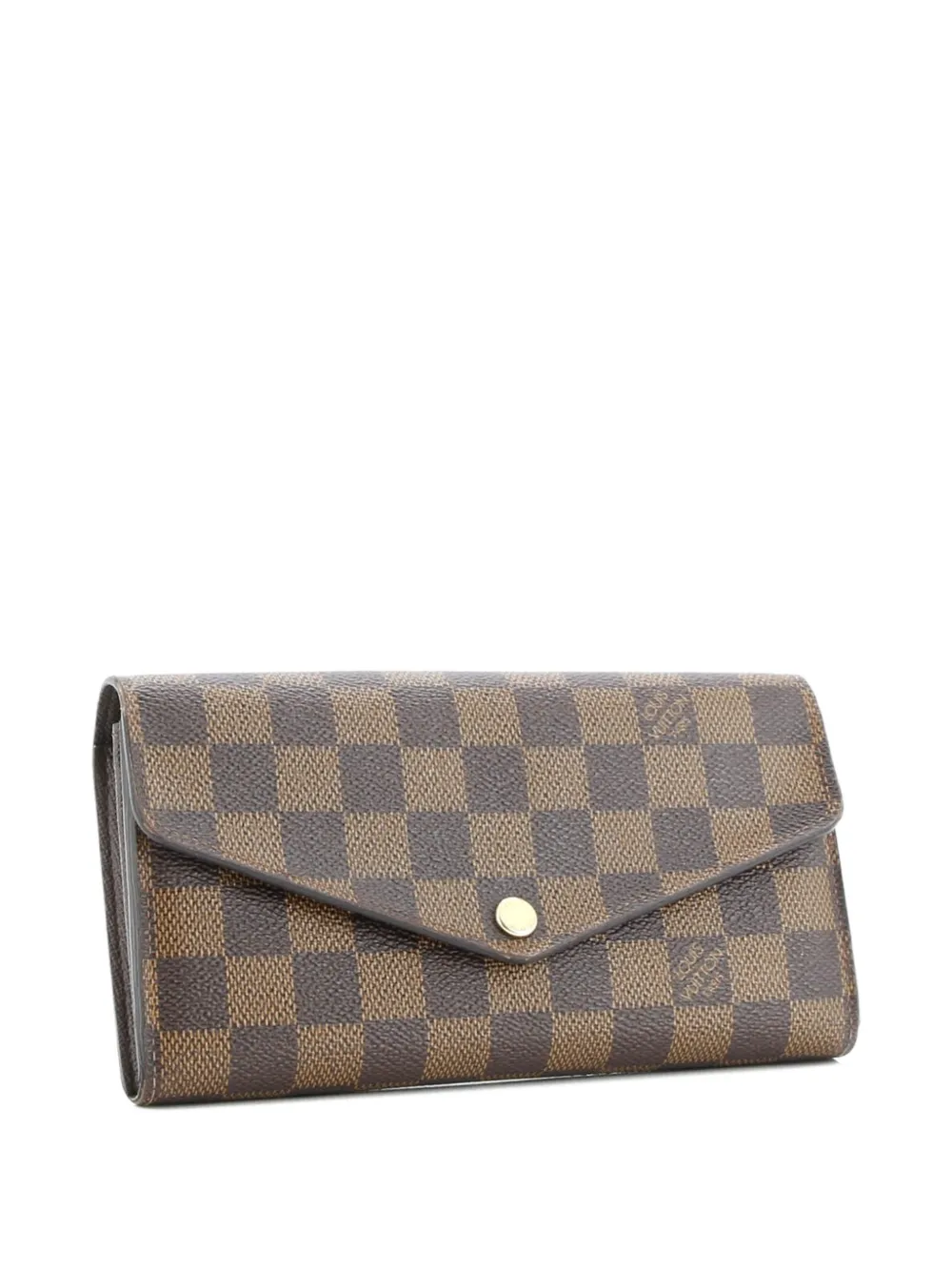 LOUIS VUITTON Pre-owned Sarah Wallet Nm Damier Small Wallets In Brown