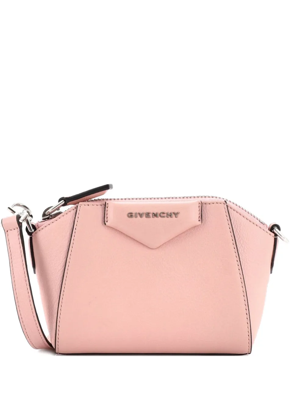 Givenchy Pre-Owned Antigona Leather Nano crossbody bag - Rosa