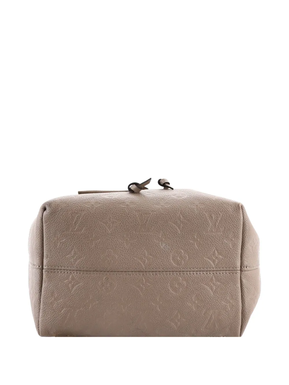 LOUIS VUITTON Pre-owned Montsouris Nm Monogram Empreinte Leather Pm Backpack In Neutral