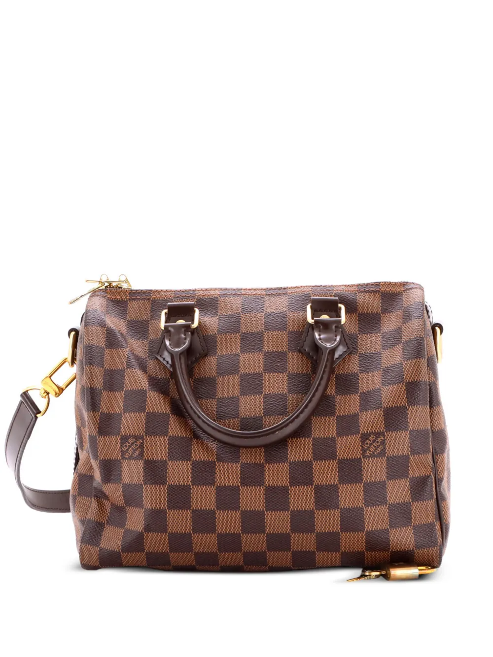 Louis Vuitton Pre-Owned Speedy Bandouliere Bag Damier 25 satchel - Marrone