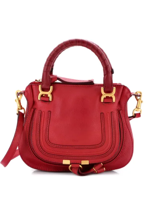 Chloé Pre-Owned Marcie Satchel Leather Baby crossbody bag