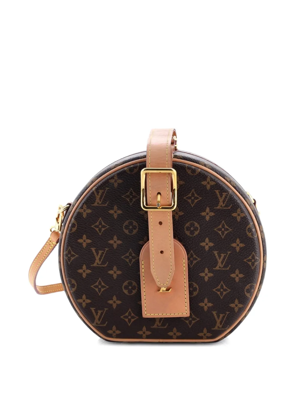 Louis Vuitton Pre-Owned Petite Boite Chapeau Bag Monogram Canvas crossbody bag - Brown