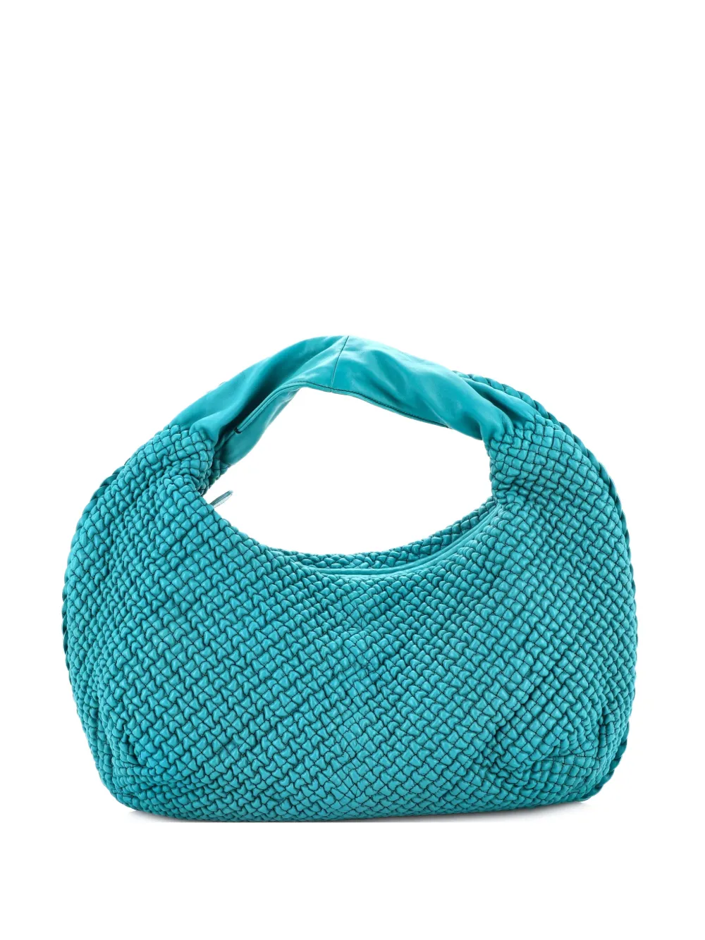 Bottega Veneta Pre-Owned Belly Mini Ponza Leather Large hobo bag - Verde