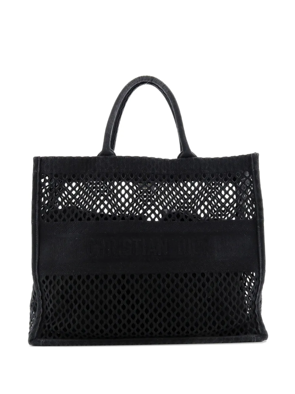 Christian Dior Pre-Owned Book Mesh Large tote bag | negro | Image 1