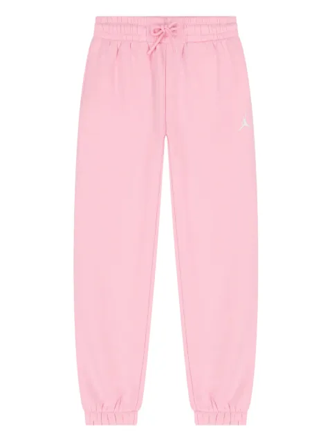 Jordan Kids pants de algodón con cordones en la pretina