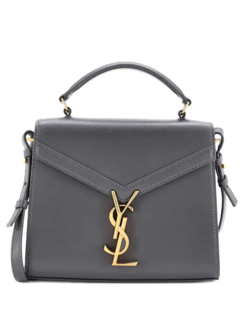 Saint Laurent Pre-Owned Cassandra Top Handle Bag Leather Mini shoulder bag