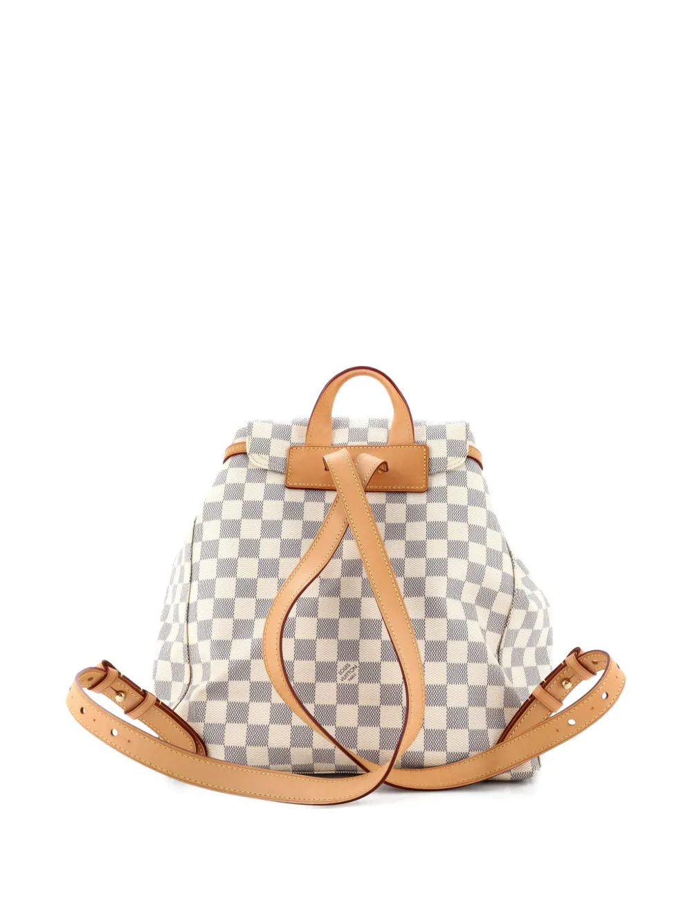 LOUIS VUITTON Pre-owned Sperone Damier Backpack In White