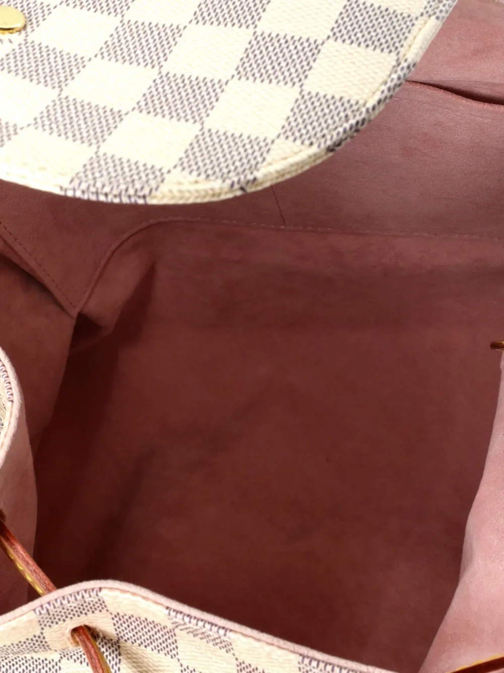 LOUIS VUITTON Pre-owned Sperone Damier Backpack In White