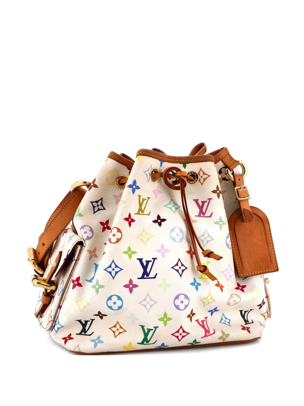 Louis Vuitton Pre-Owned Petit Noe Handbag Monogram Multicolor bucket bag - Multicolore