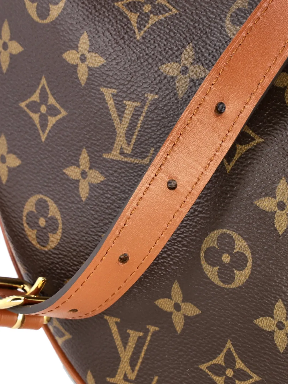 Loop Reverse Monogram Canvas Hobo Bag