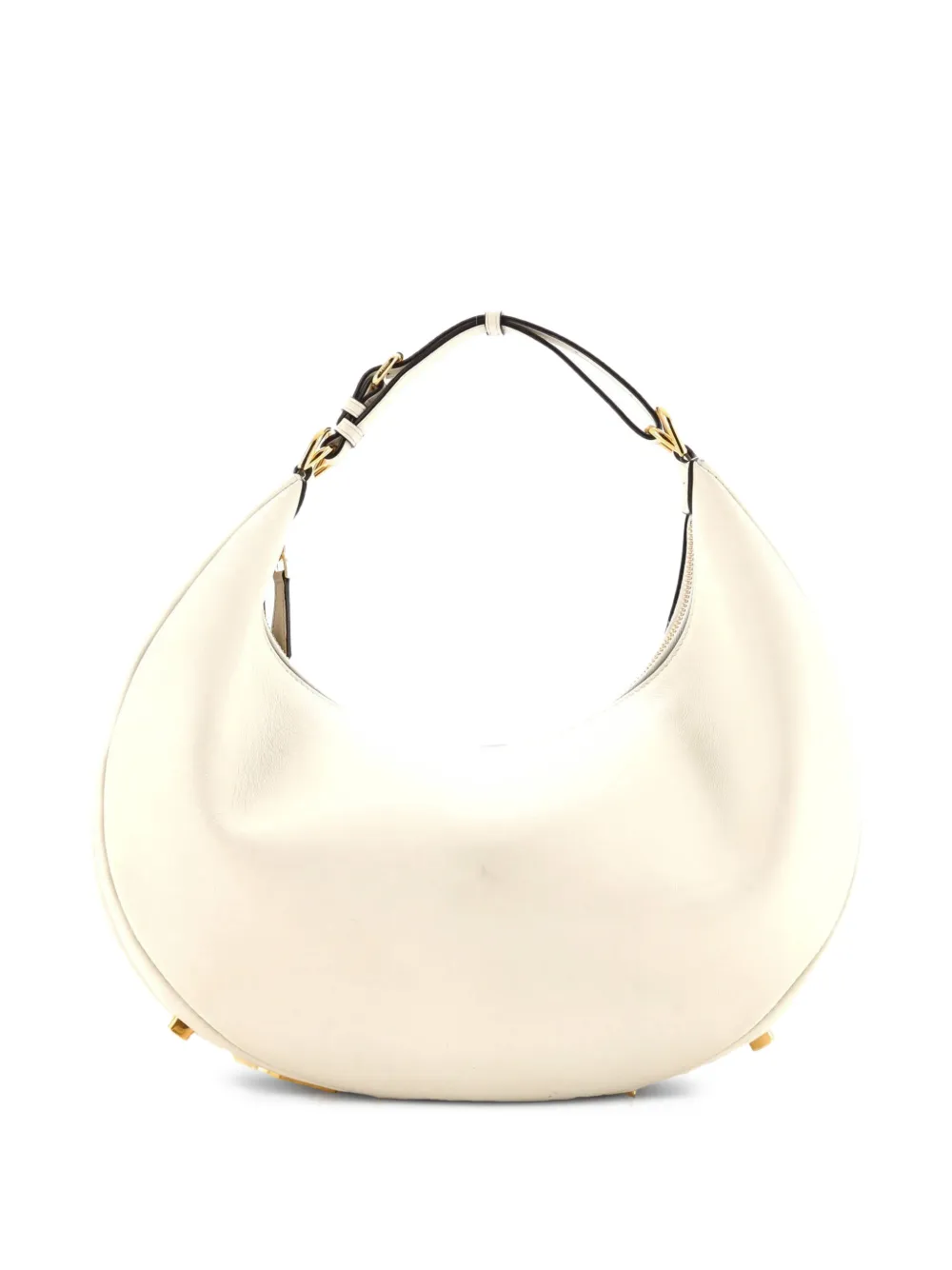Fendi Pre-Owned Fendigraphy Bag Leather Medium hobo bag - Toni neutri