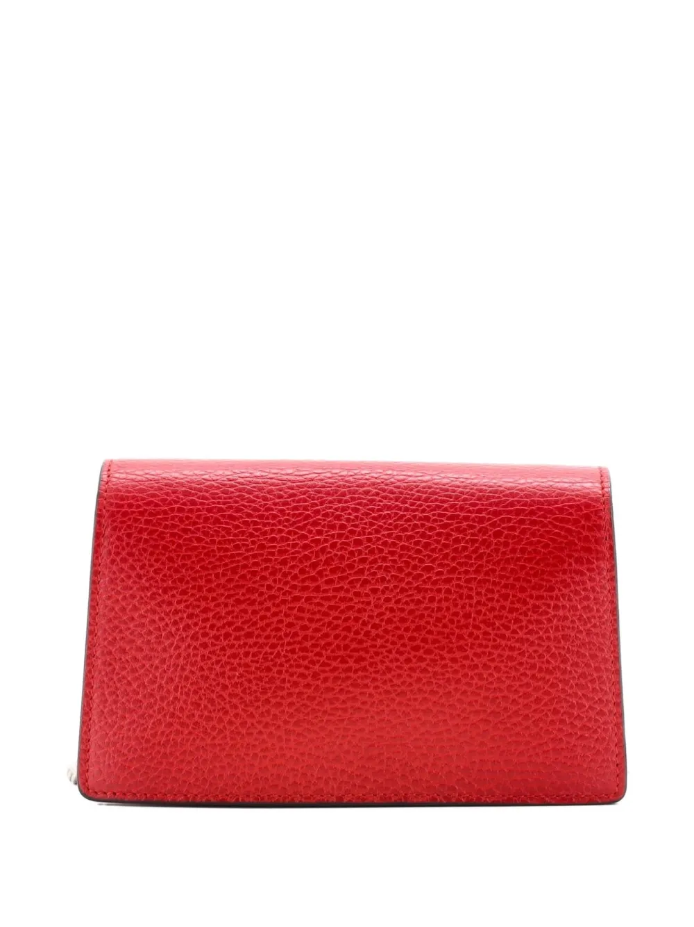 Pre-owned Gucci Dionysus Bag Leather Super Mini Clutch Bag In Red