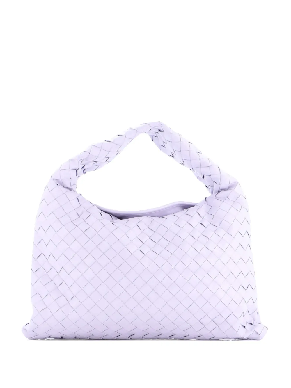 Bottega Veneta Pre-Owned Hop Intrecciato Leather Small hobo bag - Viola